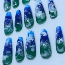 Load image into Gallery viewer, Wavy Baby Press On Nails
