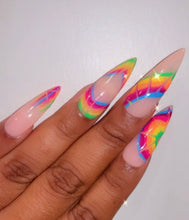 Load image into Gallery viewer, Tie Dye Press On Nails
