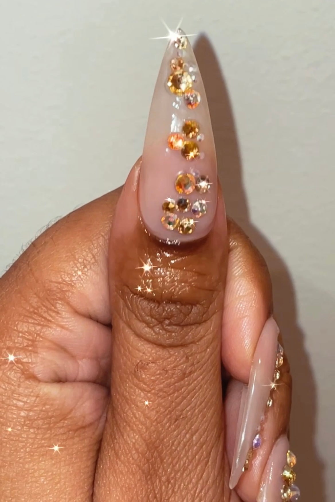 Diamonds & Pearls Press on Nails – St.McNair Beauty